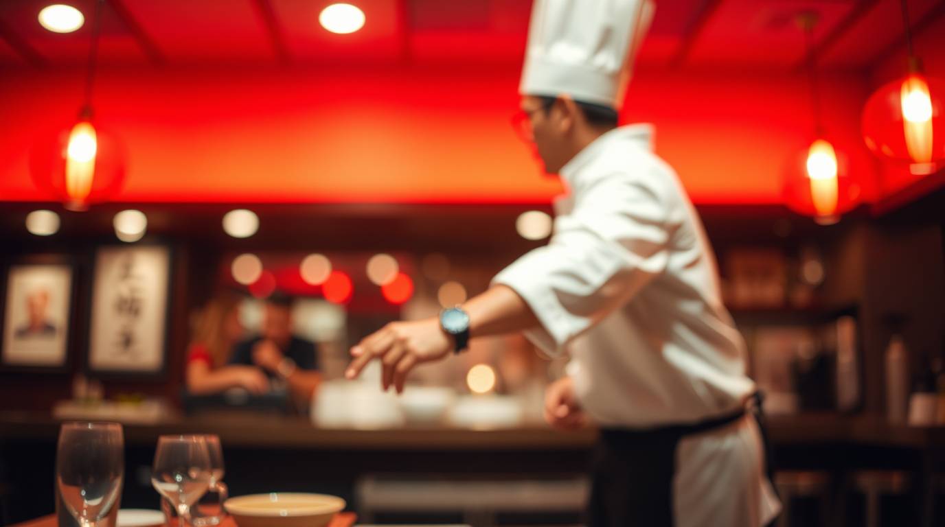 DelSushi team at the pass